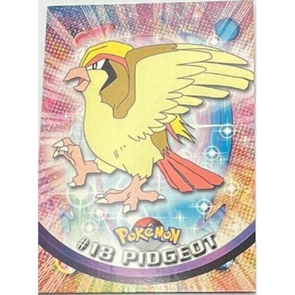 Pidgeot Pokemon Card Topps #18 TV Animation Edition Series Green Logo - Picture 5 of 5